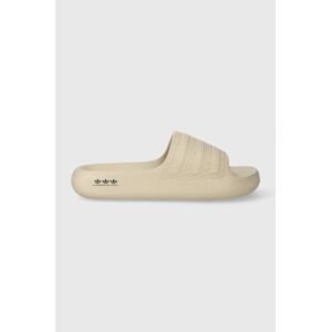 Natikače adidas Originals Adilette Ayoon Ayoon za žene, boja: bež, GX7064
