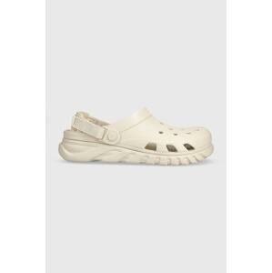 Natikače Crocs Duet Max II Clog za muškarce, boja: bijela, 208776