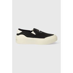 Tenisice adidas by Stella McCartney aSMC Court Slip On za žene, boja: crna