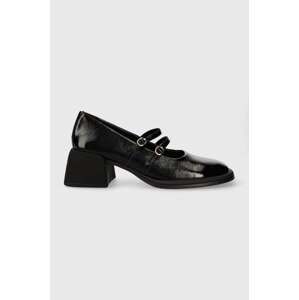 Kožne salonke Vagabond Shoemakers ANSIE boja: crna, s debelom potpeticom, 5645.460.20