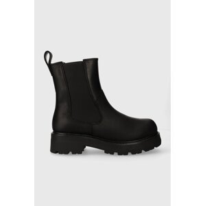 Gležnjače od brušene kože Vagabond Shoemakers COSMO 2.0 za žene, boja: crna, s platformom, s toplom podstavom, 5459.309.21