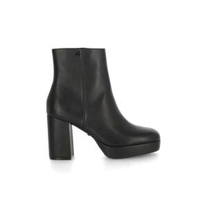 Gležnjače Mexx Ankle Boot Melody za žene, boja: crna, s debelom potpeticom, MXQL012601W