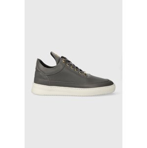 Kožne tenisice Filling Pieces Low Top Aten boja: siva 10126591002