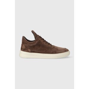 Tenisice od brušene kože Filling Pieces Low Top Suede boja: smeđa 10122791909