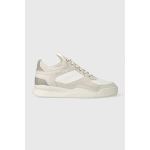 Kožne tenisice Filling Pieces Low Top Panelled boja: siva 10120631855