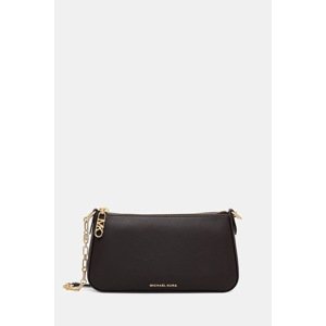 Kožna torba MICHAEL Michael Kors boja: smeđa, 32H3G8EW6L