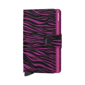 Kožni novčanik Secrid Miniwallet Zebra Fuchsia boja: ružičasta