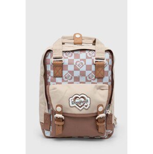 Ruksak Doughnut Macaroon Mini Kaleido boja: bež, mali, s uzorkom, D124KD-000195