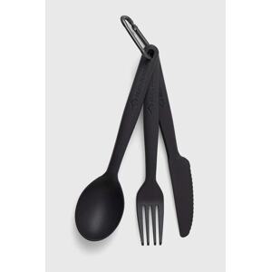 Turistički set pribora za jelo Sea To Summit Camp Cutlery Set boja: crna, ACUTL