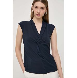 Majica kratkih rukava Weekend Max Mara boja: tamno plava, 2415941142600