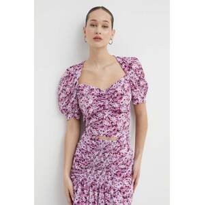 Bluza s dodatkom svile IRO s uzorkom