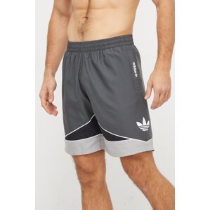 Kratke hlače za kupanje adidas Originals boja: siva