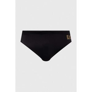 Kupaće gaćice EA7 Emporio Armani boja: crna