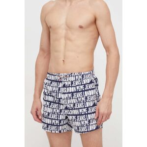 Kratke hlače za kupanje Pepe Jeans AO LOGO SWIMSHORT boja: tamno plava, PMB10384