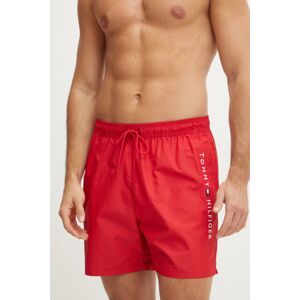 Kratke hlače za kupanje Tommy Hilfiger boja: crvena