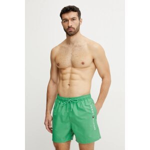 Kratke hlače za kupanje Tommy Hilfiger boja: zelena