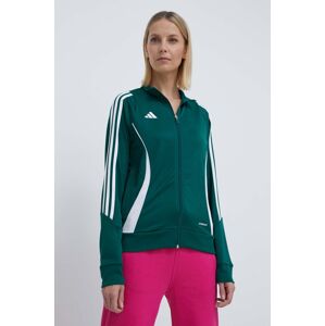 Dukserica za trening adidas Performance Tiro 24 boja: zelena, s aplikacijom, IR9499
