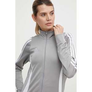 Dukserica za trening adidas Performance Tiro 24 boja: siva, s aplikacijom, IR9500