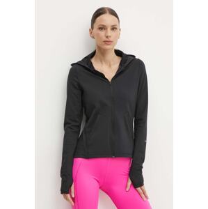 Dukserica za trening Reebok Active Collective Dreamblend boja: crna, s kapuljačom, bez uzorka, 100075392