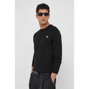 Pamučni pulover PS Paul Smith boja: crna, lagani, M2R.503XZ.M21858