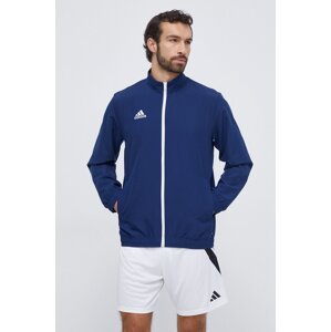 Dukserica za trening adidas Performance Entrada 22 Presentation boja: tamno plava, s aplikacijom