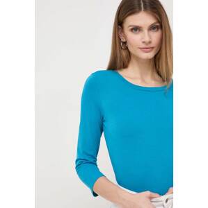 Majica dugih rukava Weekend Max Mara za žene, boja: zelena, 2415971031600