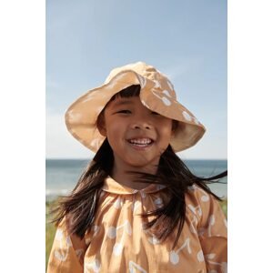 Dječji dvostrani šešir Liewood Amelia Reversible Sun Hat boja: narančasta