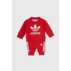 Trenirka za bebe adidas Originals boja: crvena