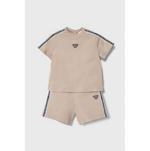 Komplet za bebe Emporio Armani boja: bež