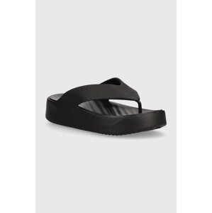 Japanke Crocs Gataway Platform Flip za žene, boja: crna, s platformom, 209410