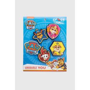 Dječji bedževi za obuću Crocs x Paw Patrol 5-pack
