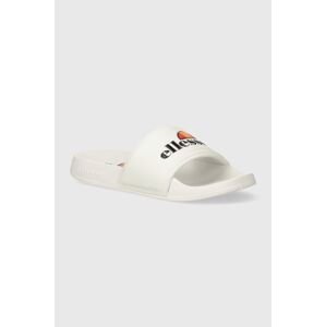 Natikače Ellesse Filippo Slide za muškarce, boja: bijela, SHVF0834