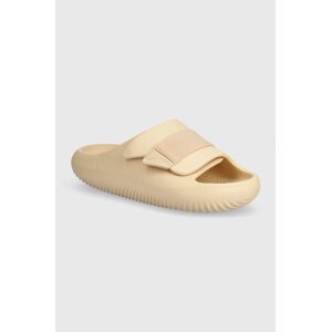Natikače Crocs Mellow Luxe Recovery Slide boja: bež, 209413
