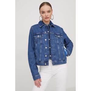 Traper jakna Karl Lagerfeld Jeans za žene, za prijelazno razdoblje