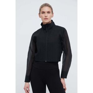 Jakna za trening Calvin Klein Performance boja: crna, za prijelazno razdoblje