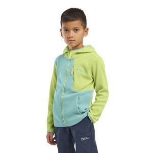 Dječja jakna Jack Wolfskin ACTAMICRID MIDLAYER boja: tirkizna