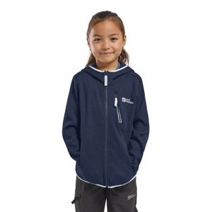 Dječja jakna Jack Wolfskin ACTAMICRID MIDLAYER boja: tamno plava
