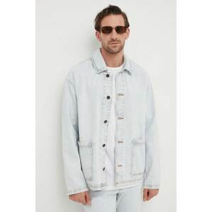 Traper jakna American Vintage VESTE ML COL CHEMISE za muškarce, za prijelazno razdoblje, oversize, JOY16IE24