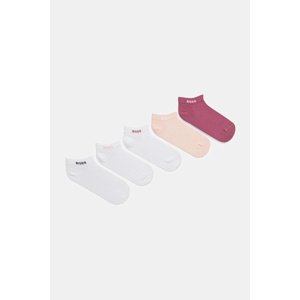 Čarape BOSS 5-pack boja: bijela