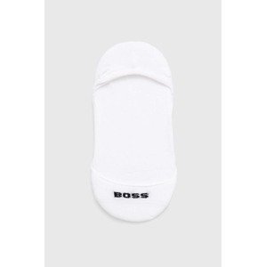 Čarape BOSS 2-pack za žene, boja: bijela, 50510770