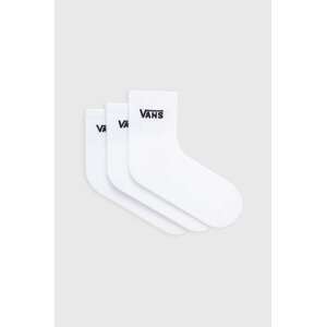 Čarape Vans 3-pack za žene, boja: bijela