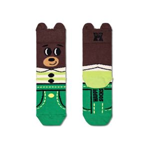 Dječje čarape Happy Socks Kids Bear Sock boja: smeđa