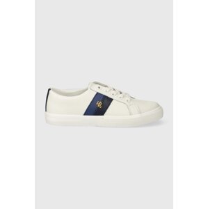 Kožne tenisice Lauren Ralph Lauren Janson II boja: bijela, 802925365002