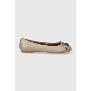 Kožne balerinke Kurt Geiger London Eagle Ballerina boja: bež, 9790643309