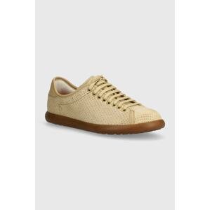 Tenisice od brušene kože Camper Pelotas Soller boja: bež, K201668.006