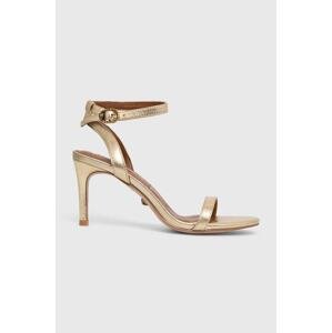 Kožne sandale Kurt Geiger London Mayfair Strappy Sandal boja: zlatna, 2040961109