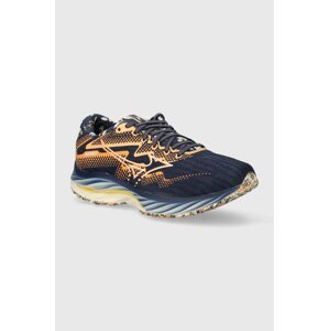 Tenisice za trčanje Mizuno Wave Rider 27 x Roxy boja: tamno plava, J1GD2358