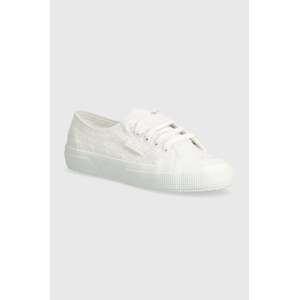 Tenisice Superga 2750 FLOWER SANGALLO za žene, boja: bijela, S5137JW