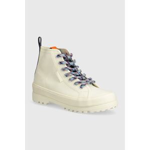 Tenisice Superga 2431 ALPINA TREK SHOELACES za žene, boja: bež, S8138MW