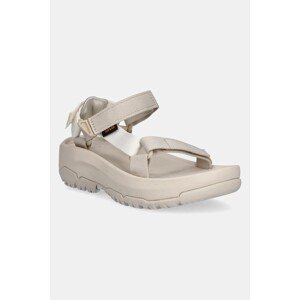 Sandale Teva Hurricane XLT2 Ampsole za žene, boja: bež, s platformom, 1131270